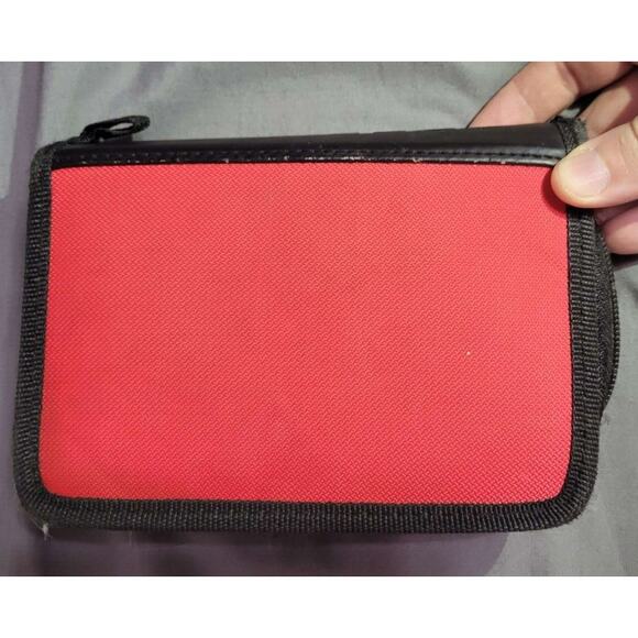 Red DS Cloth Case, Is Stained. Has Space For Games. - Picture 3 of 4